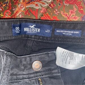 Hollister Black Relaxed Shorts